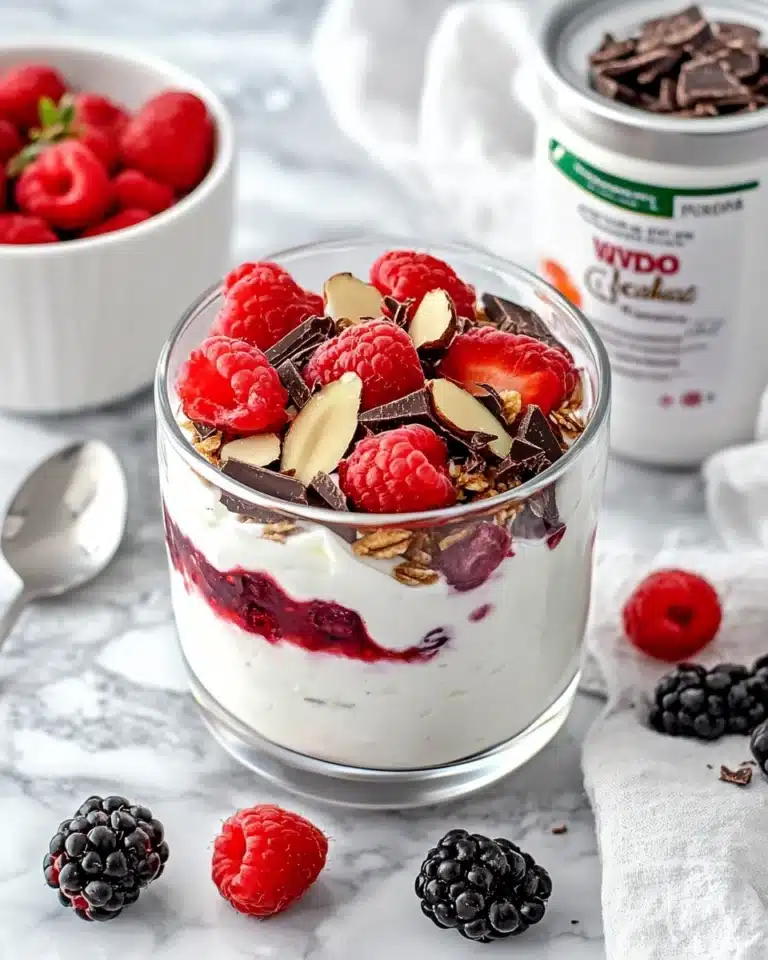 Greek Yogurt Berry Parfaits Recipe