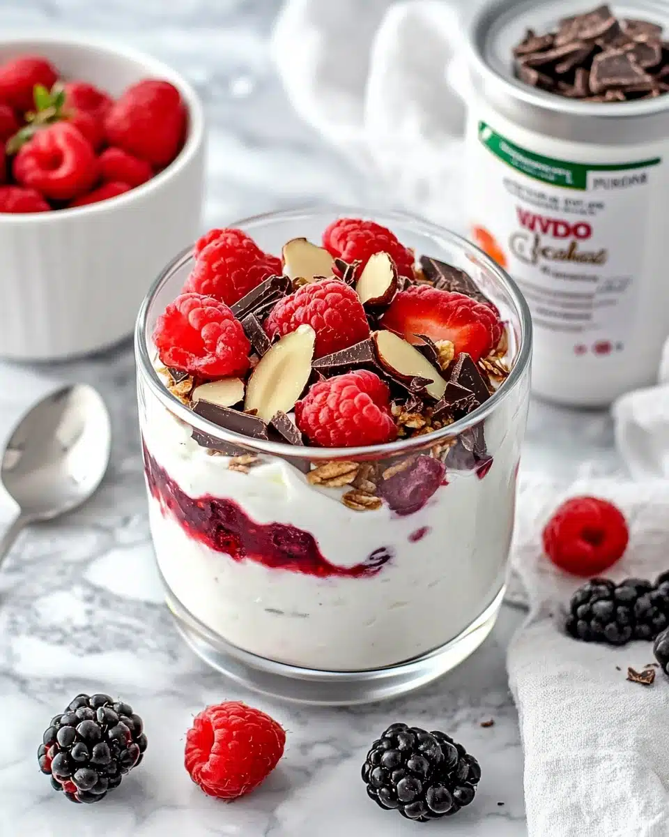 Greek Yogurt Berry Parfaits Recipe