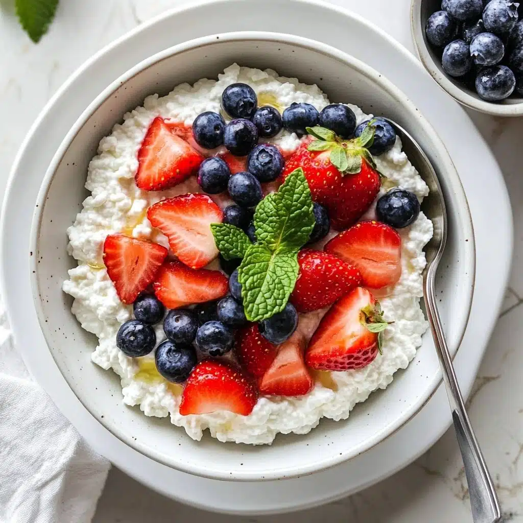 Cottage Cheese With Fruit (Quick + Easy) Recipe - Recipe Image