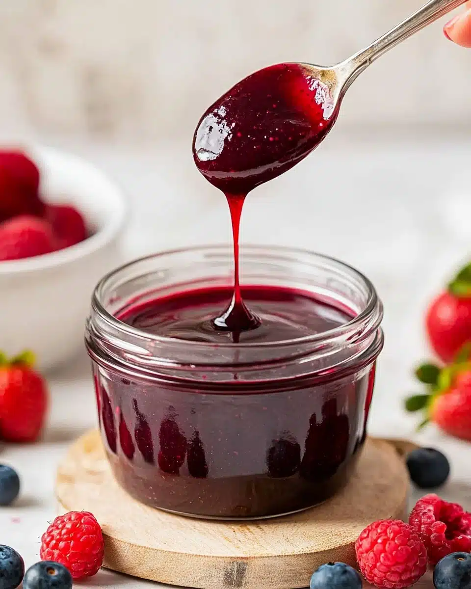 Quick & Easy Mixed Berry Coulis Recipe