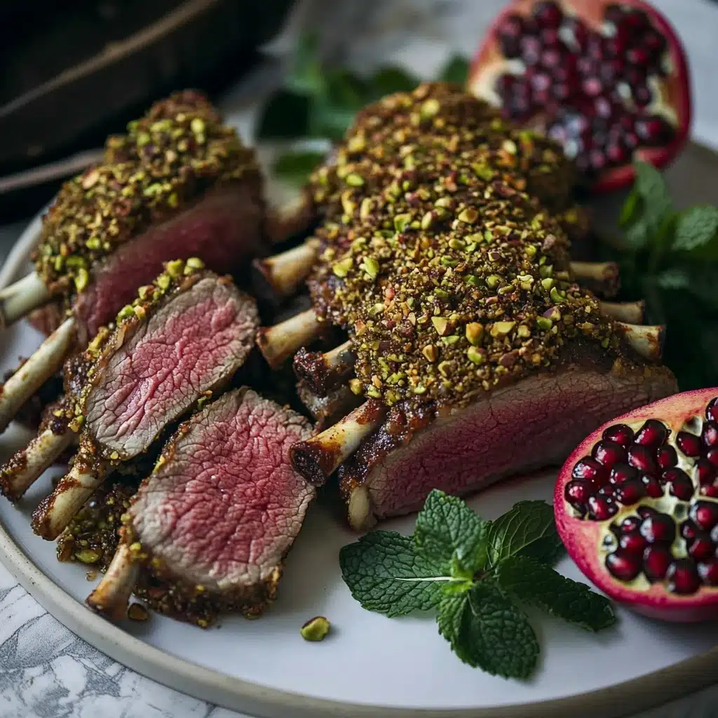 Pistachio Crusted Rack of Lamb Recipe - Recipe Image