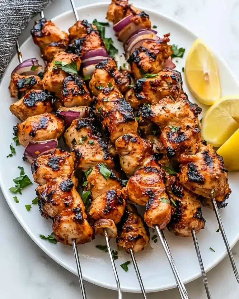 Turkish Chicken Kabobs Recipe