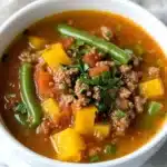 Easy Hamburger Soup Recipe