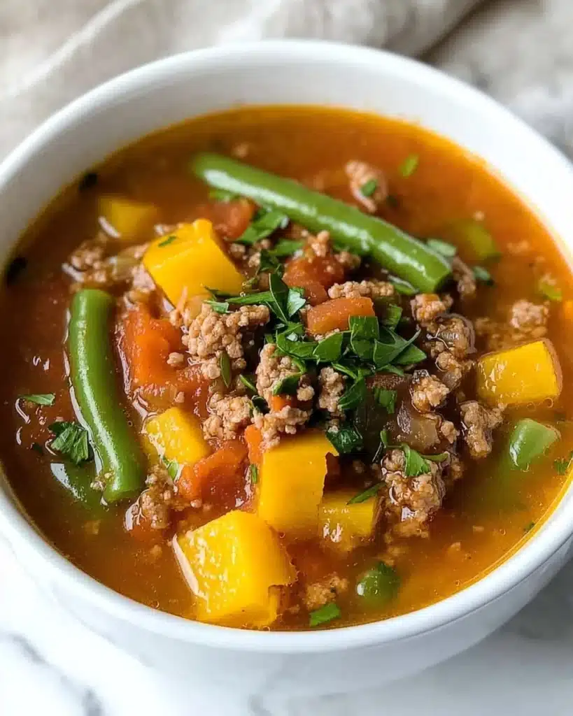 Easy Hamburger Soup Recipe