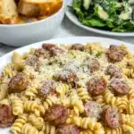 Smoked Sausage Alfredo Pasta Recipe