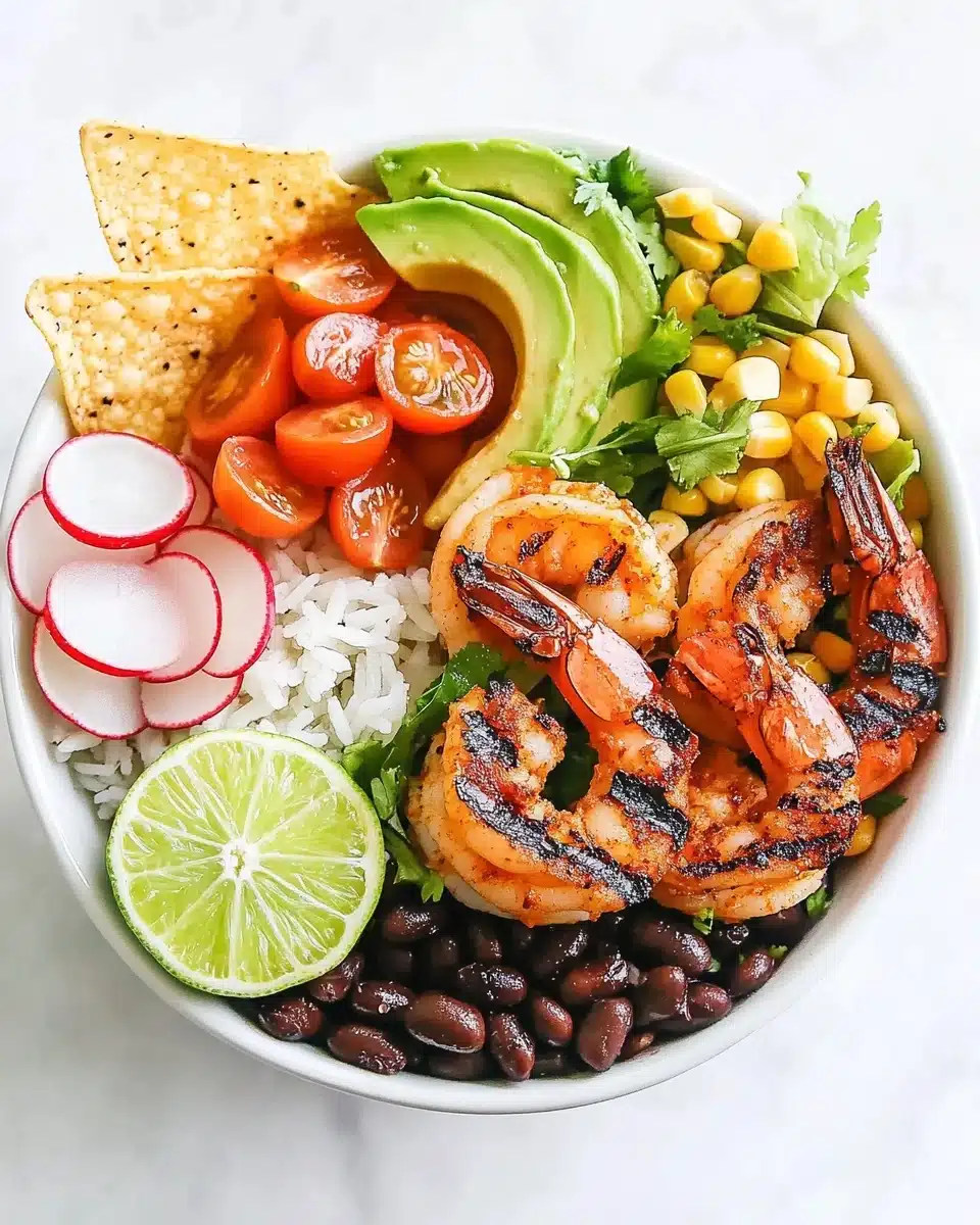 Grilled Shrimp Taco Bowl Recipe