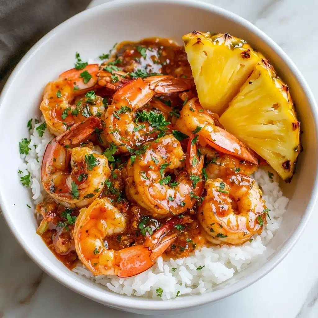 Hawaiian Garlic Shrimp Recipe - Recipe Image
