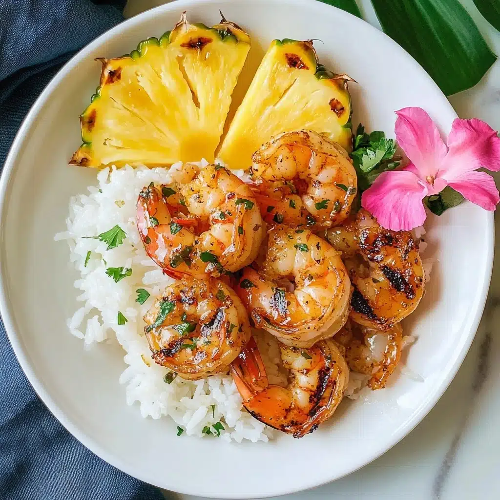 Hawaiian Garlic Shrimp Recipe - Recipe Image