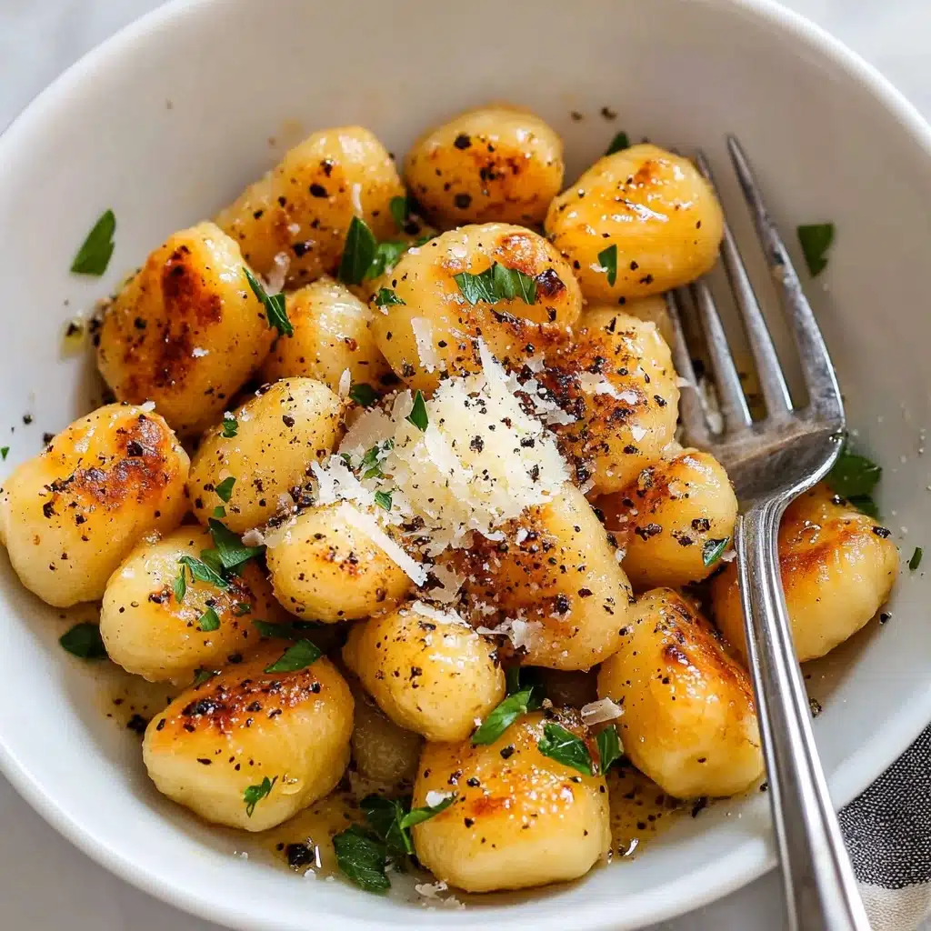 20 Minute Pan Fried Gnocchi Recipe - Recipe Image