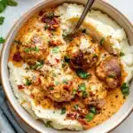 Creamy Marry Me Chicken Meatballs Recipe