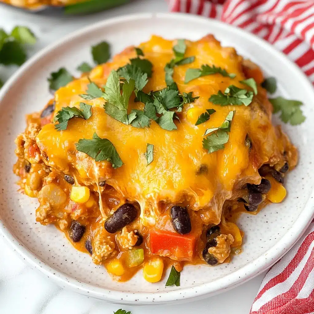 Chicken Taco Casserole Recipe - Recipe Image