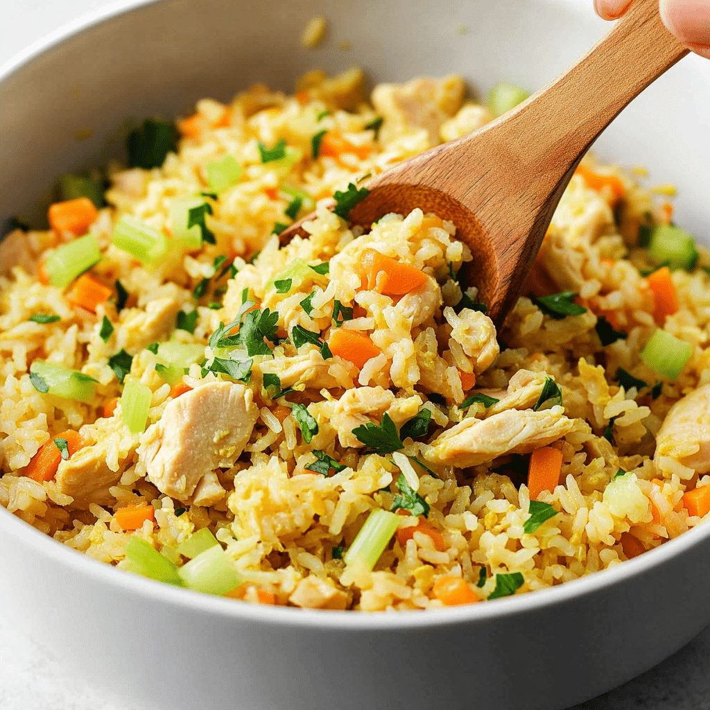 One Pot Chicken and Rice Recipe - Recipe Image