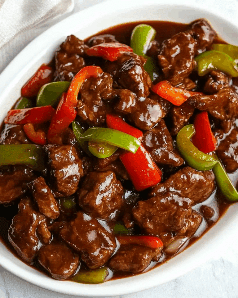 Quick & Easy Black Pepper Beef Recipe