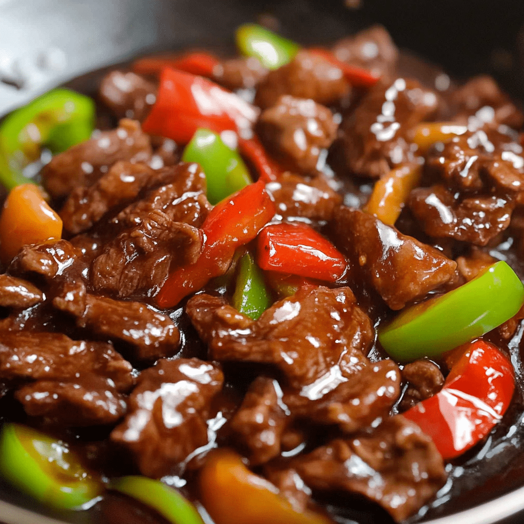 Quick & Easy Black Pepper Beef Recipe - Recipe Image