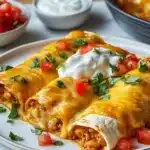Cheesy Chicken Enchiladas Recipe
