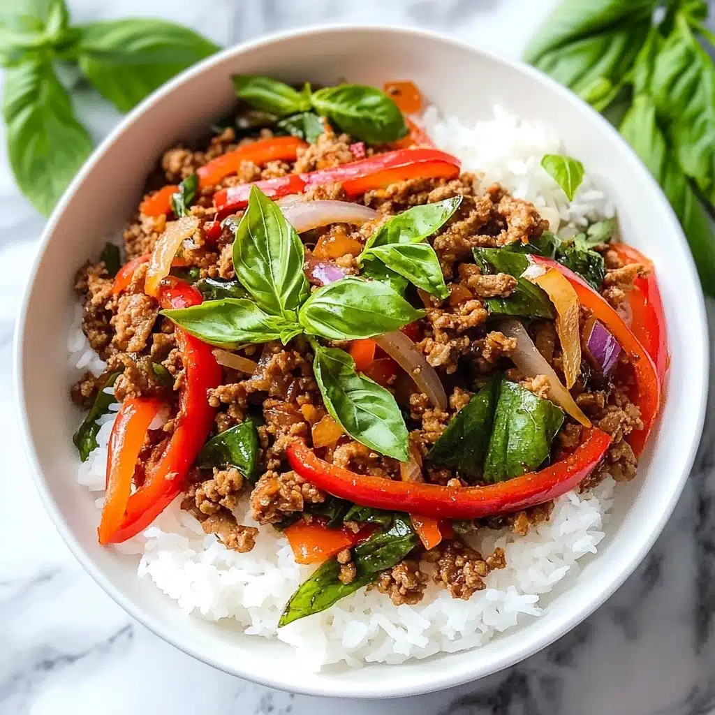 Thai Basil Beef Recipe - Recipe Image