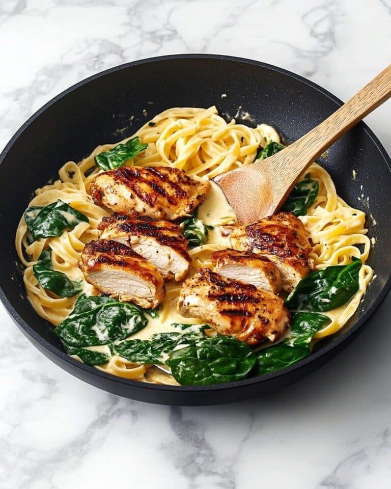 Creamy Chicken Florentine Pasta Recipe