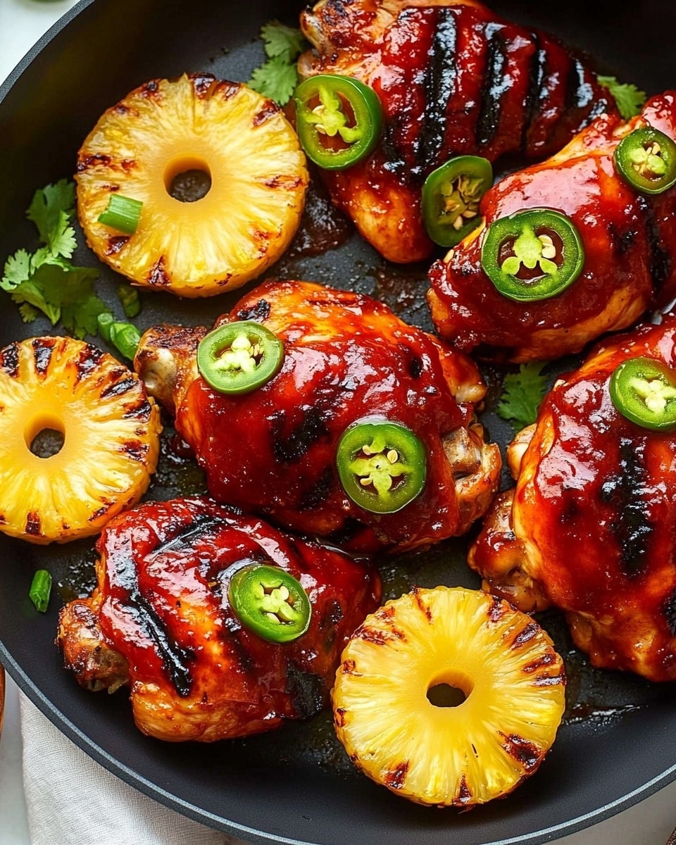 Sheet-Pan BBQ Pineapple Chicken Recipe