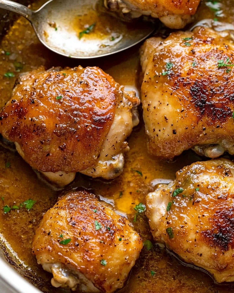 Crispy Garlic Chicken Thighs Recipe