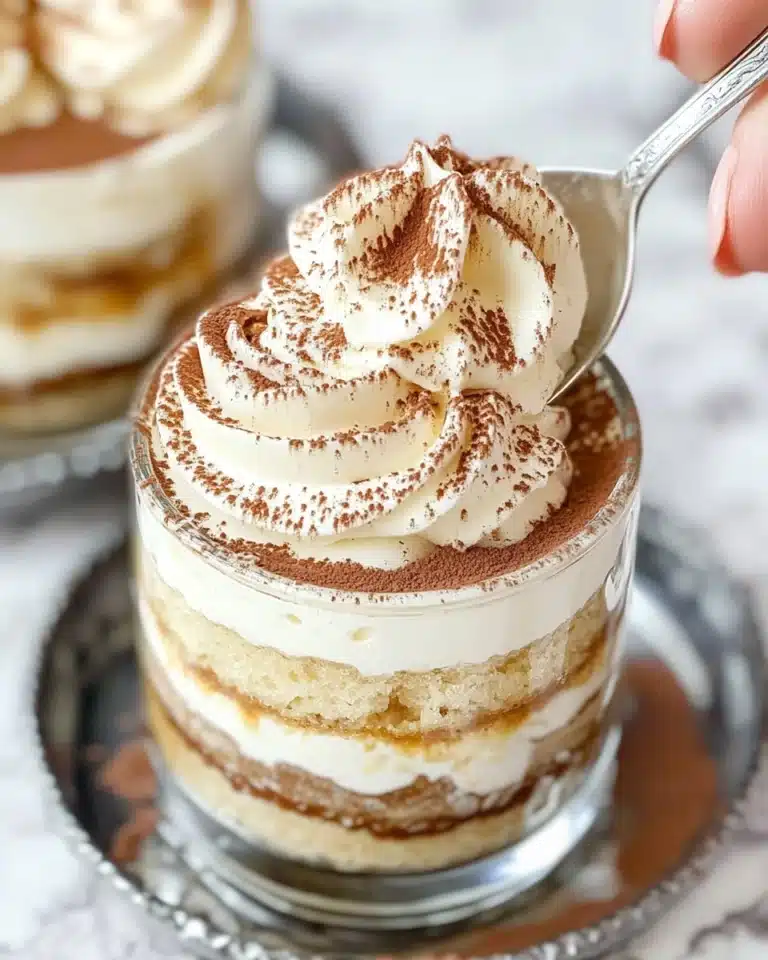 Mini Tiramisu Trifles Recipe