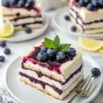 Blueberry Lemon Icebox Cake Recipe