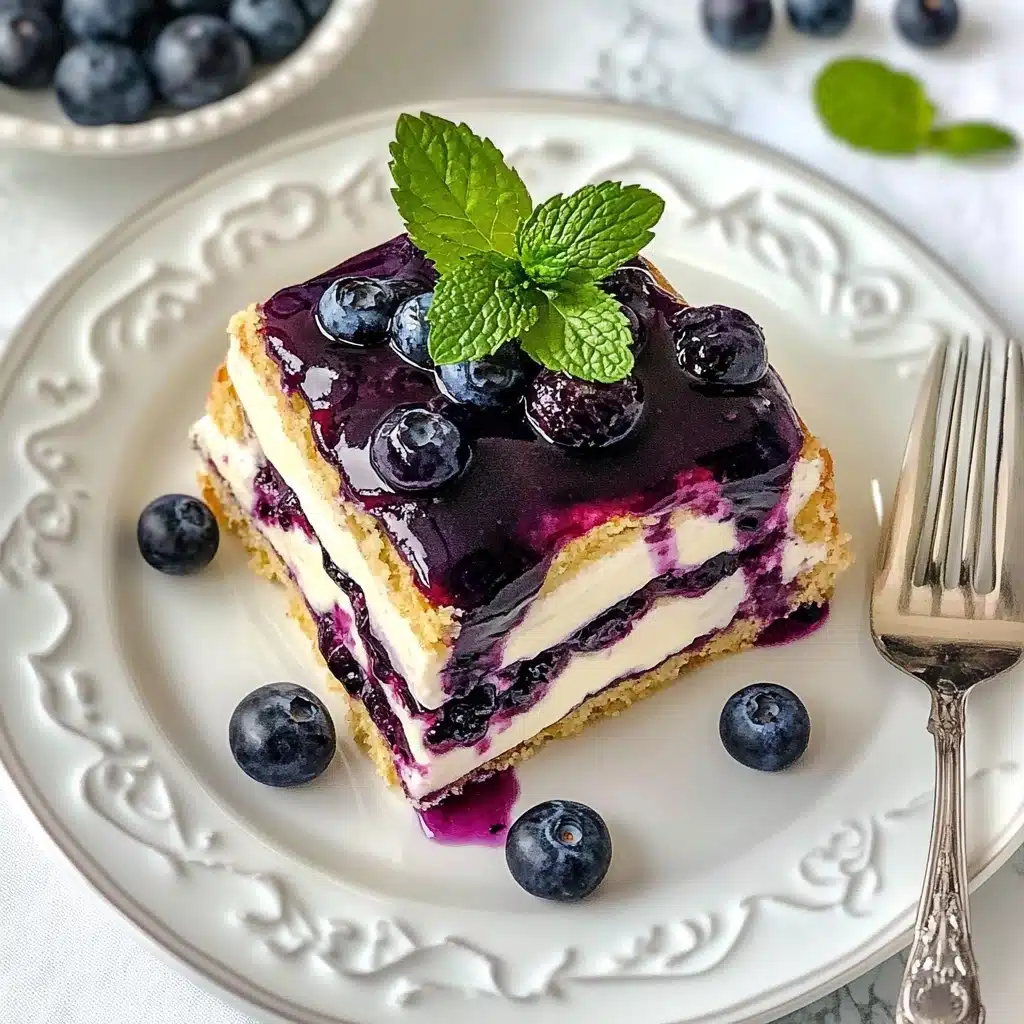 Blueberry Lemon Icebox Cake Recipe - Recipe Image