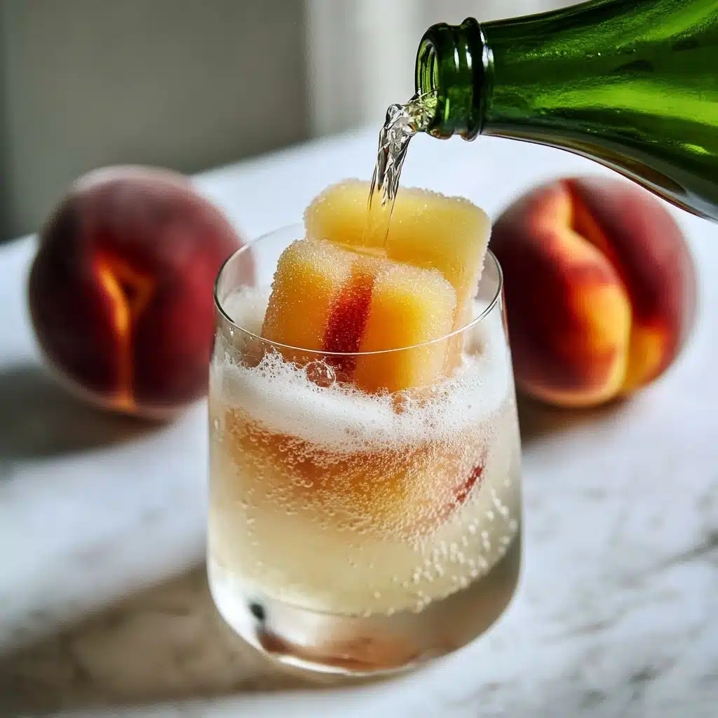 Peach Sangria Popsicles Recipe - Recipe Image