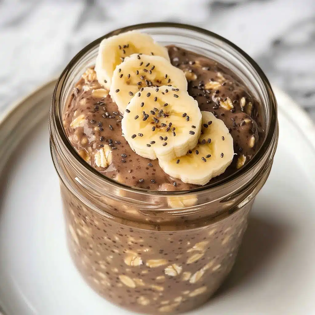Mocha Overnight Oats Recipe - Recipe Image