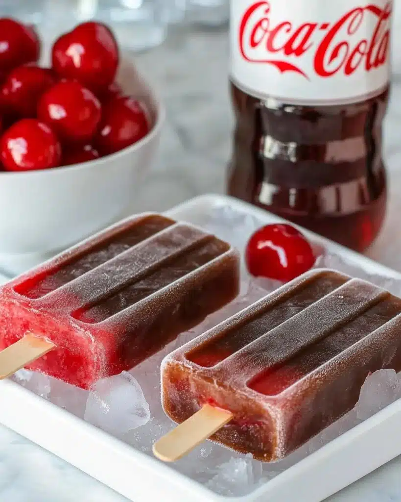 Cherry Coke Popsicles Recipe