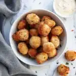 Fried Mashed Potato Balls With Bacon and Cheese Recipe