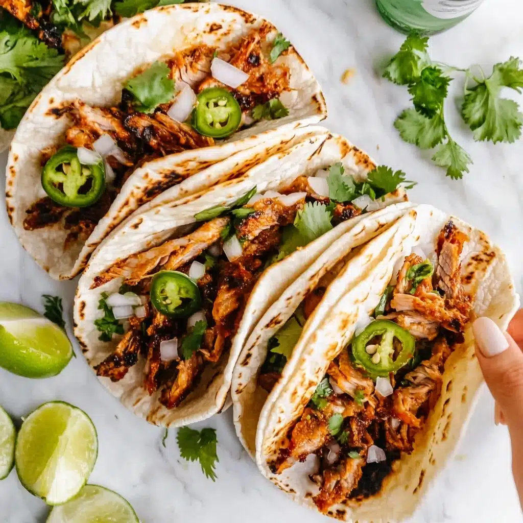 The Best Chicken Street Tacos Recipe - Recipe Image