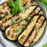 Grilled Zucchini with Lemon, Garlic and Parmesan Recipe