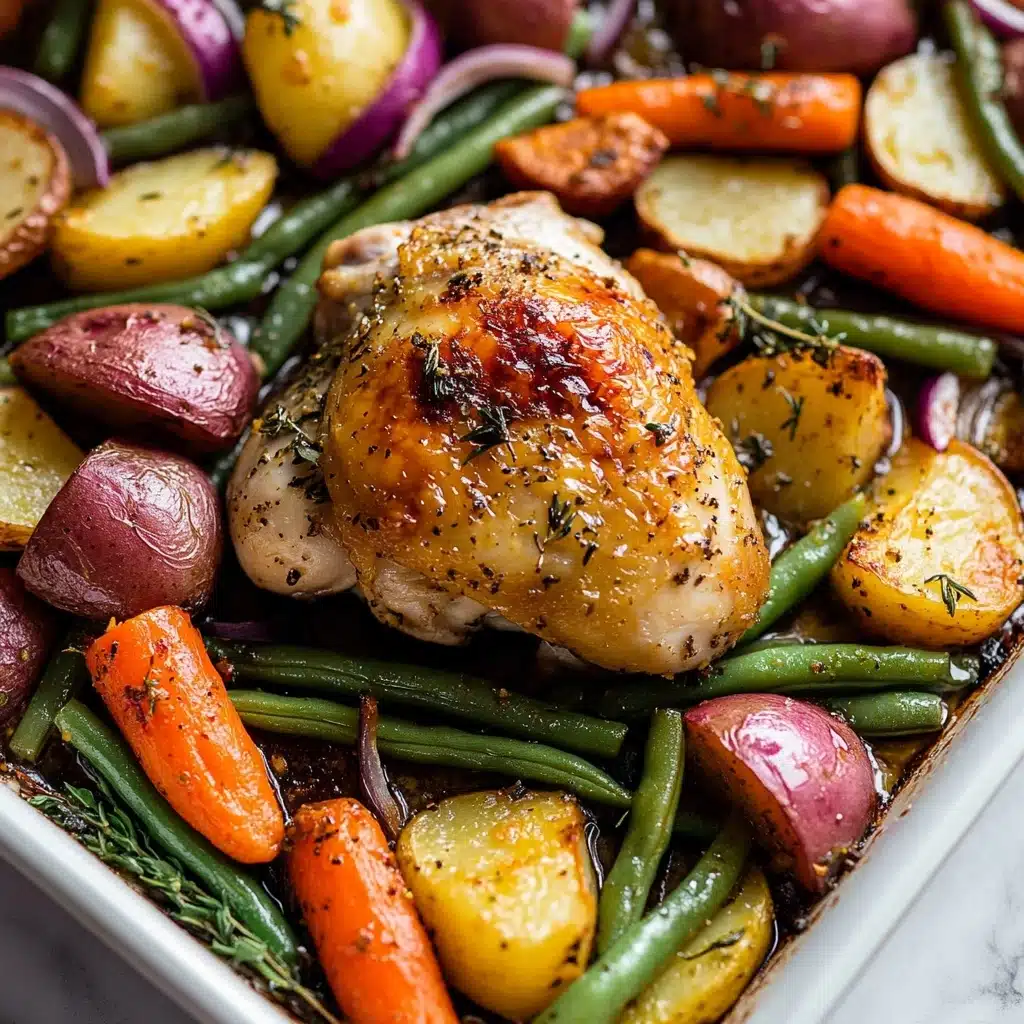 Sheet Pan Chicken and Vegetables Recipe - Recipe Image