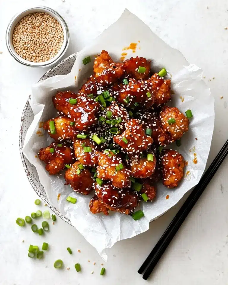 Air Fryer Sesame Cauliflower Wings Recipe