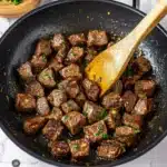 Air Fryer Garlic Butter Steak Bites Recipe