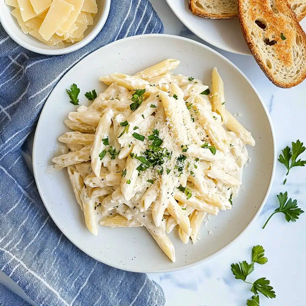 Instant Pot Chicken Alfredo Pasta Recipe - Recipe Image