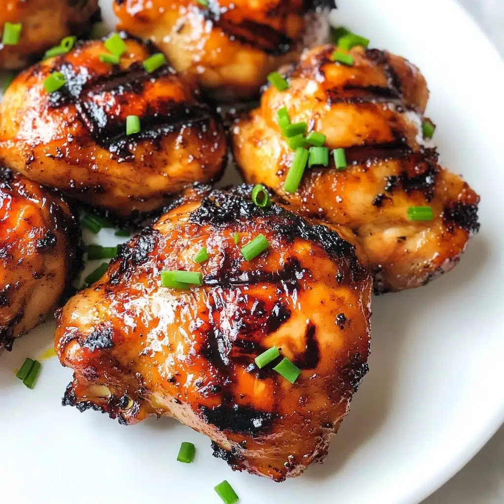 Air Fryer Honey Garlic Chicken Thighs Recipe - Recipe Image
