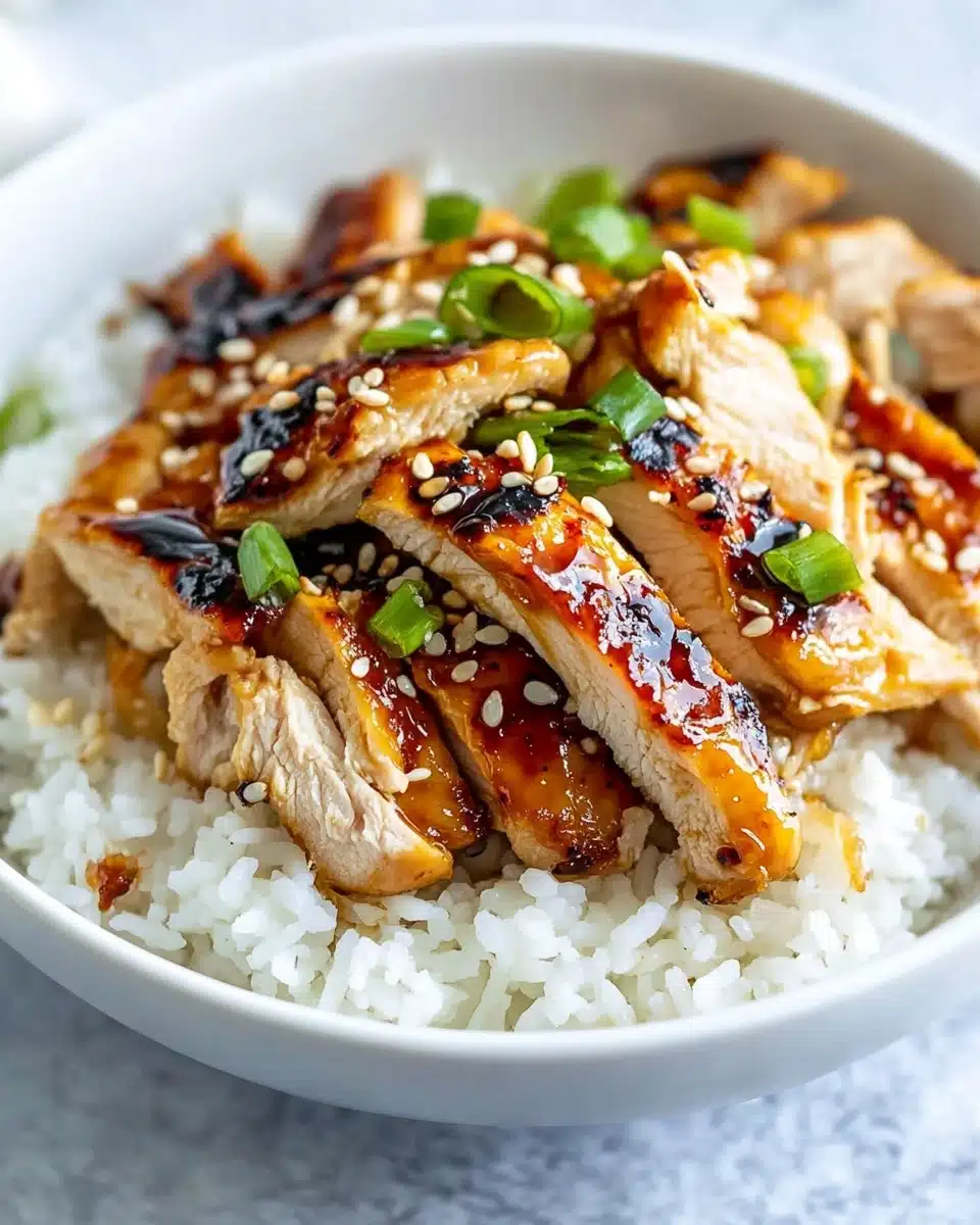 Air Fryer Honey Garlic Chicken Thighs Recipe - Recipe Image