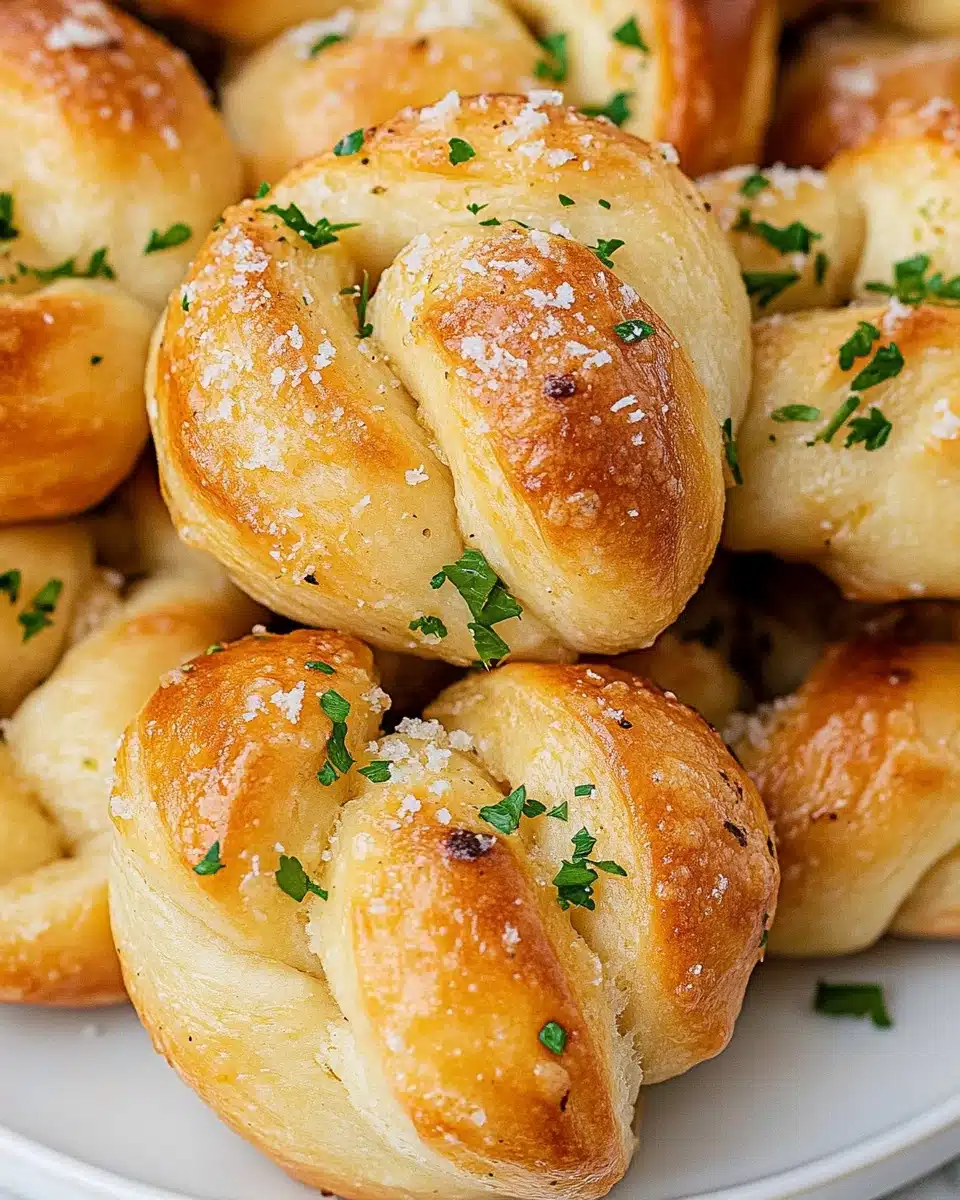 Air Fryer Garlic Knots Recipe - Recipe Image