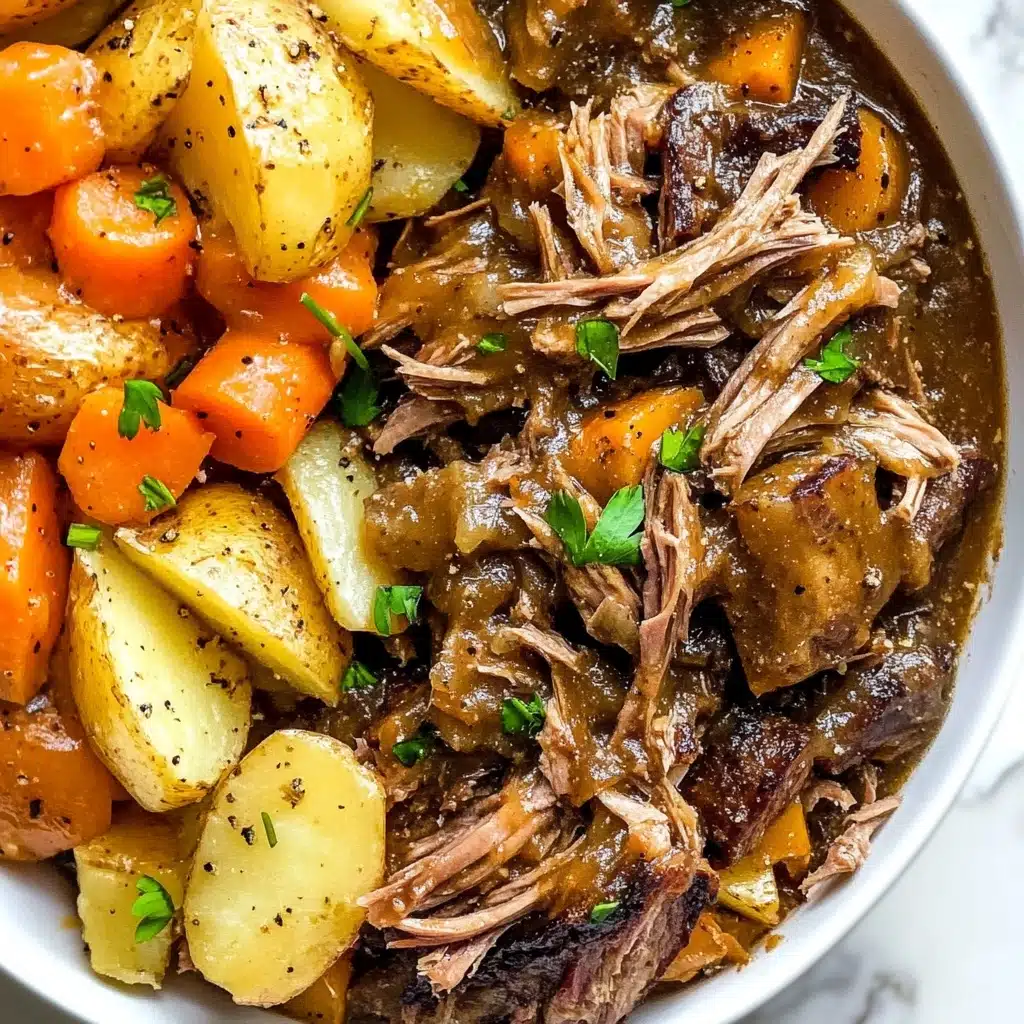 Instant Pot Pot Roast and Veggies Recipe - Recipe Image