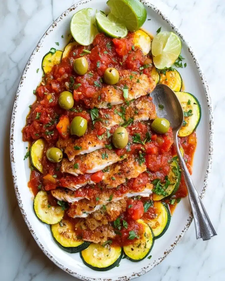 Red Snapper a la Veracruzana Recipe