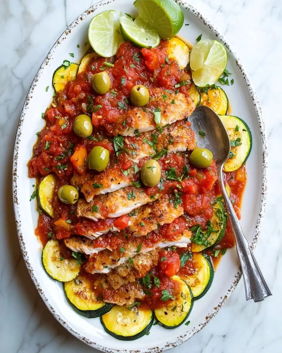 Red Snapper a la Veracruzana Recipe