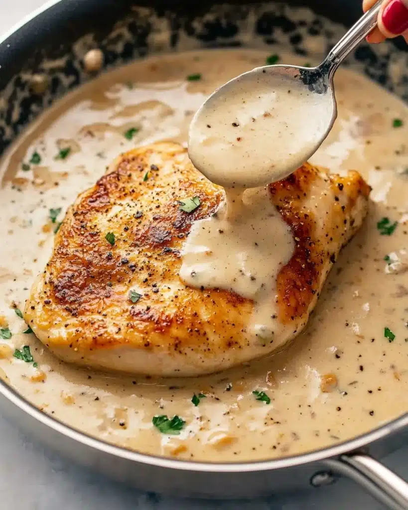 Creamy Garlic Parmesan Chicken Recipe