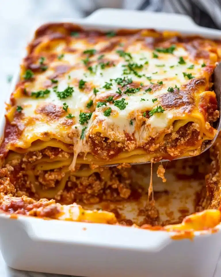 Classic Homemade Lasagna Recipe
