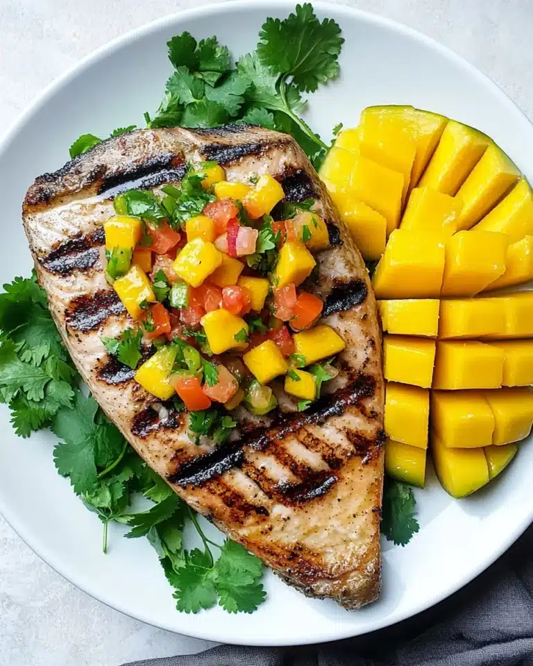 Mango and Citrus Tuna Steak Recipe