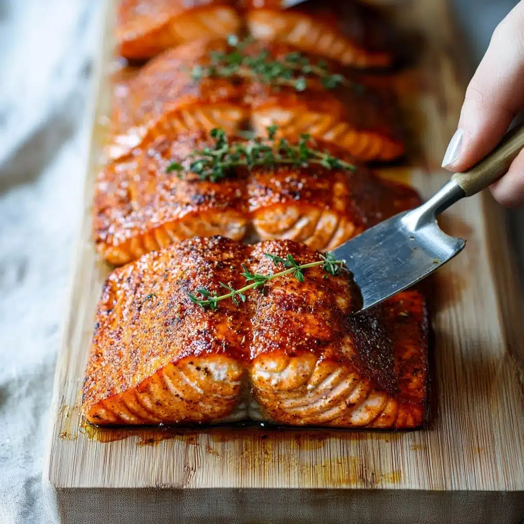 Cedar Plank Salmon Recipe - Recipe Image