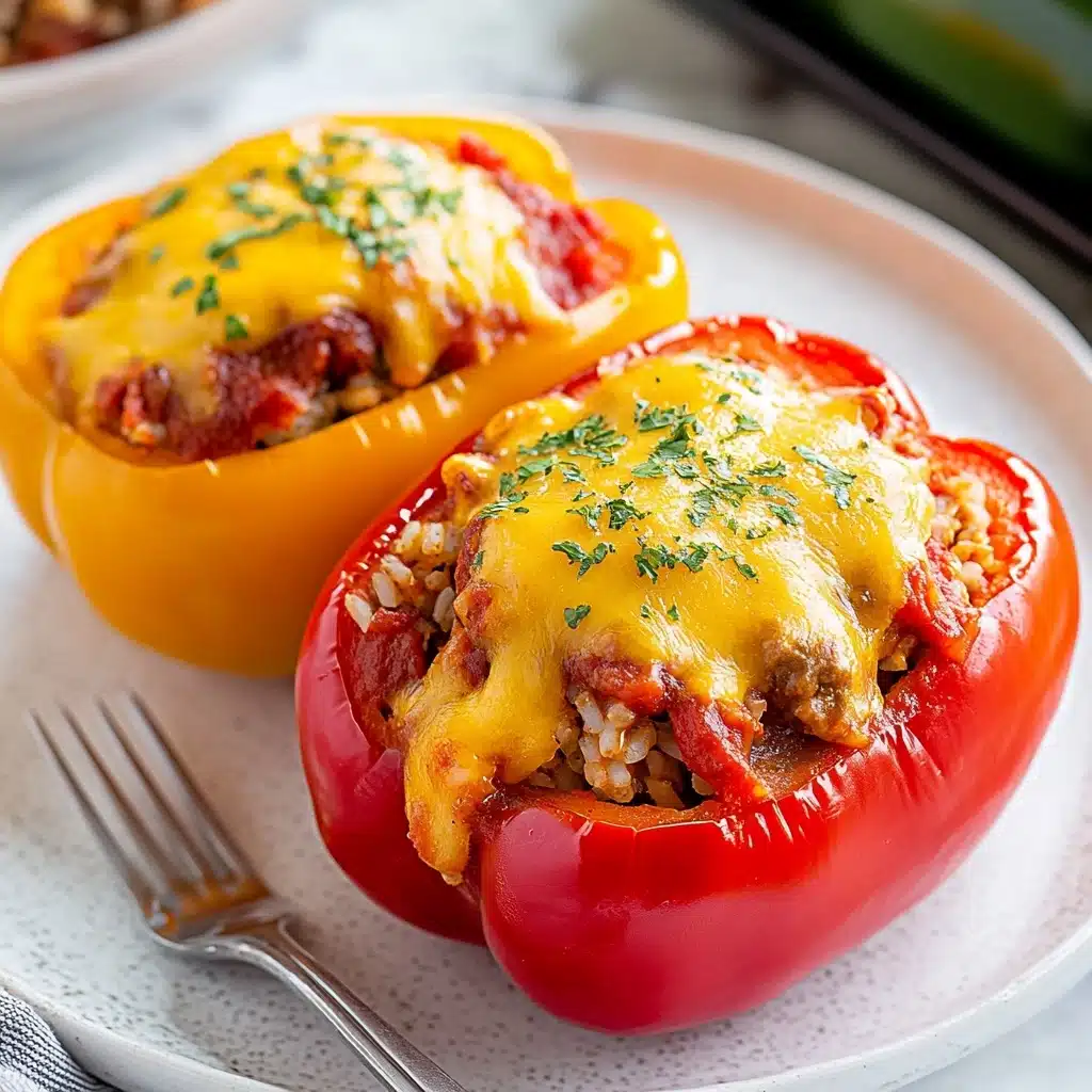 Classic Stuffed Peppers Recipe - Recipe Image