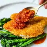 Parmesan-Crusted Cod with Romesco Recipe