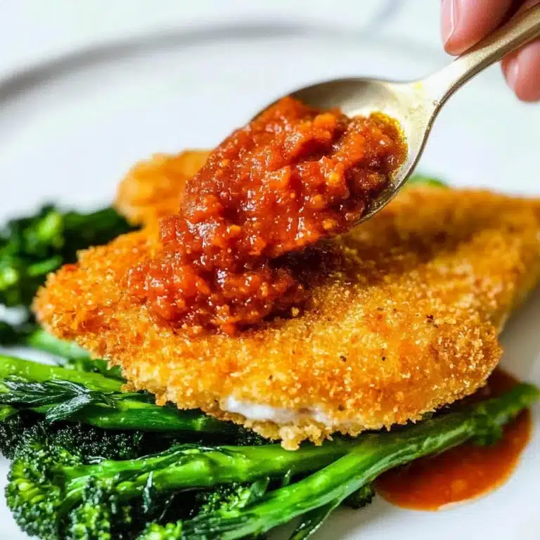 Parmesan-Crusted Cod with Romesco Recipe