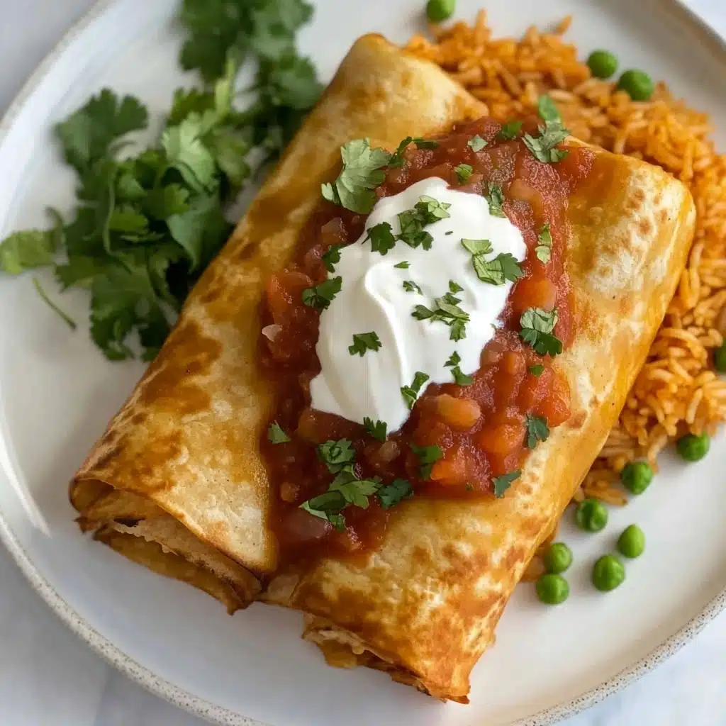Chicken Chimichangas Recipe - Recipe Image